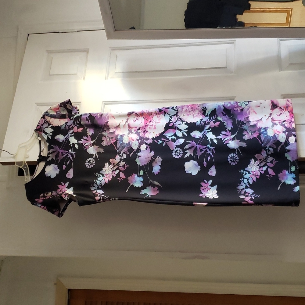 Floral Long Midi Dress